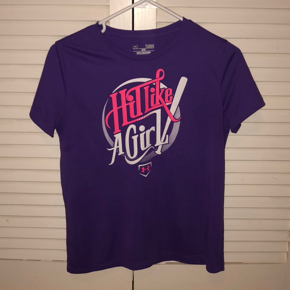 Under Armor softball shirt